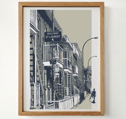 Boulevard St. Laurent (poster)