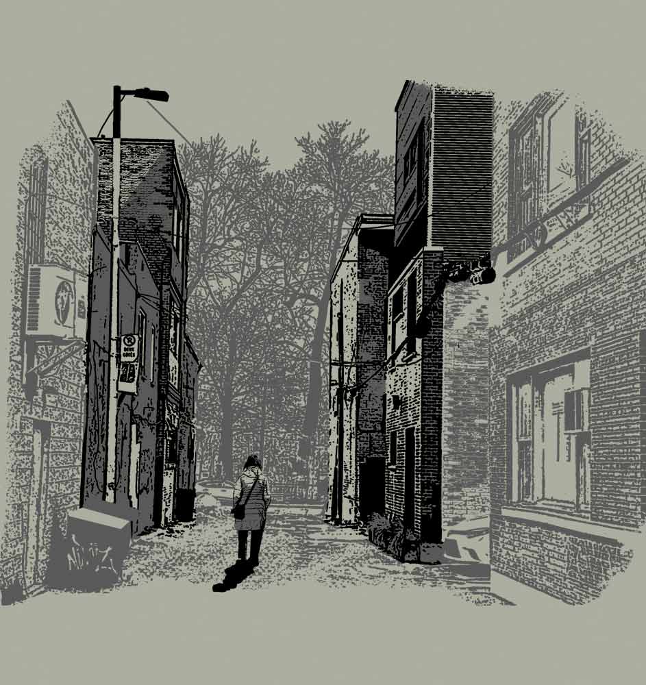 La ruelle t shirt tresnormale